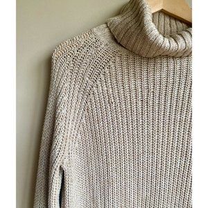 Silence + Noise (Urban Outfitters) Cream Knit Turtleneck